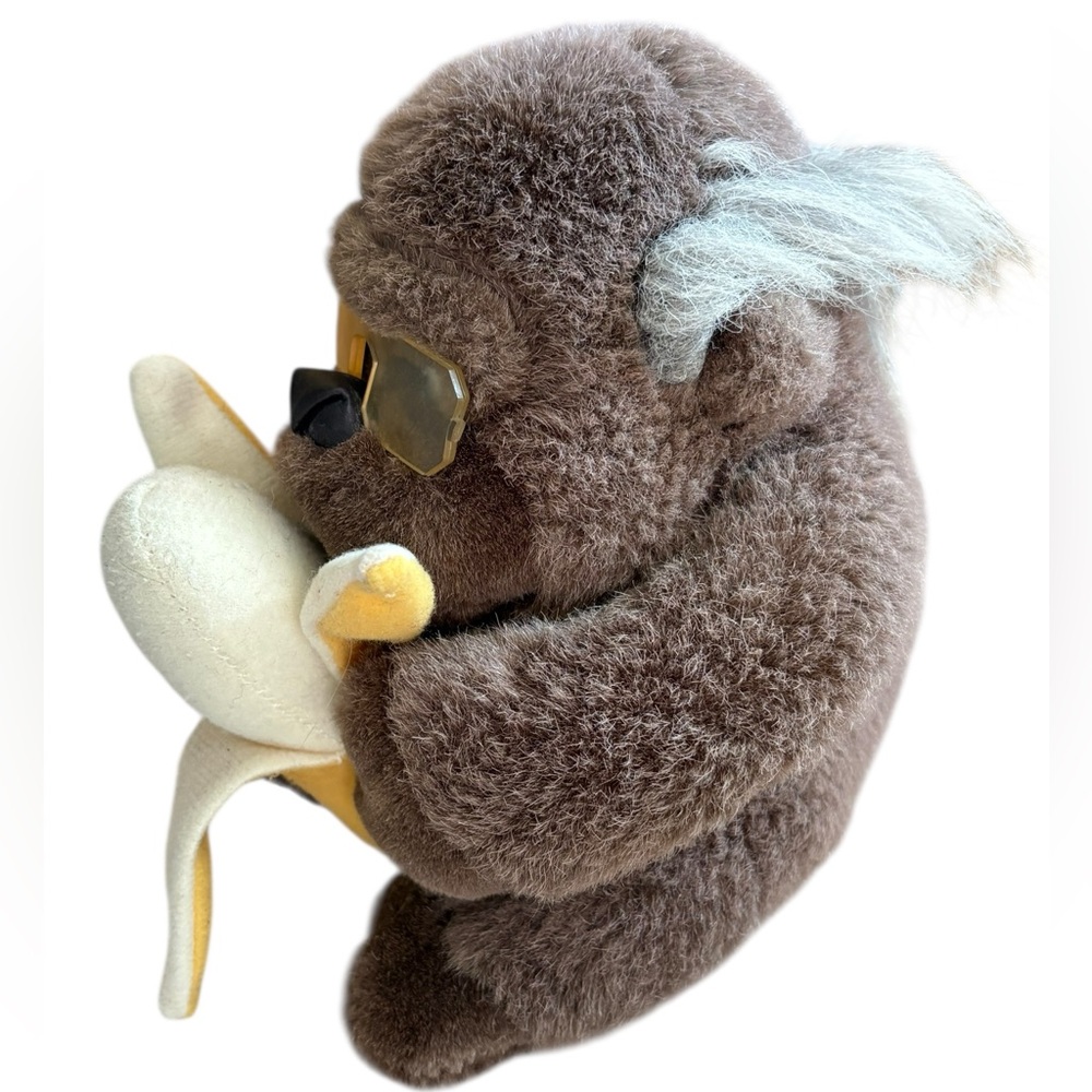 Embrace Senior Gorilla With Glasses and Banana Vintage Preowned - Picture 5 of 6